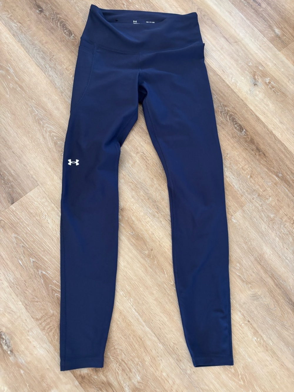 Under Armour Deep Navy HeatGear Compression Leggings